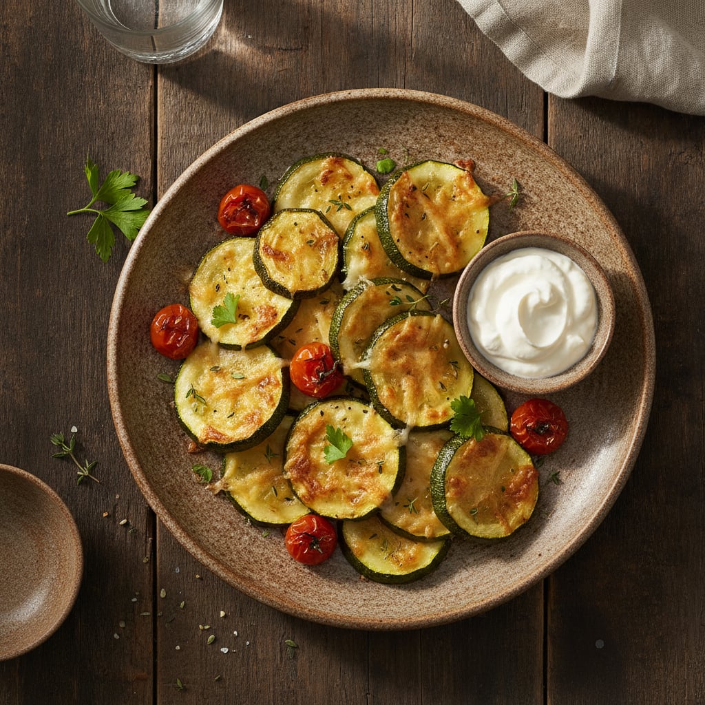 Ofengebackene Zucchini